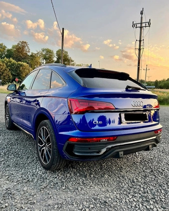 Audi Q5 Sportback cena 239000 przebieg: 45000, rok produkcji 2021 z Olszyna małe 137